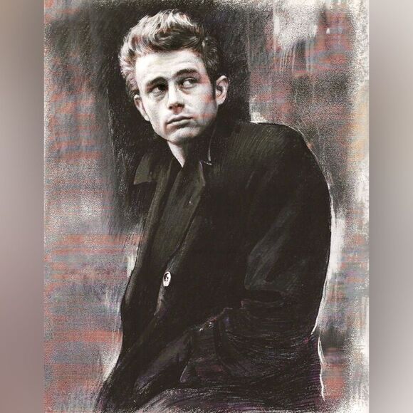JAMES DEAN B&W photo picture print living room wall home decor U CHOOSE - Picture 1 of 12